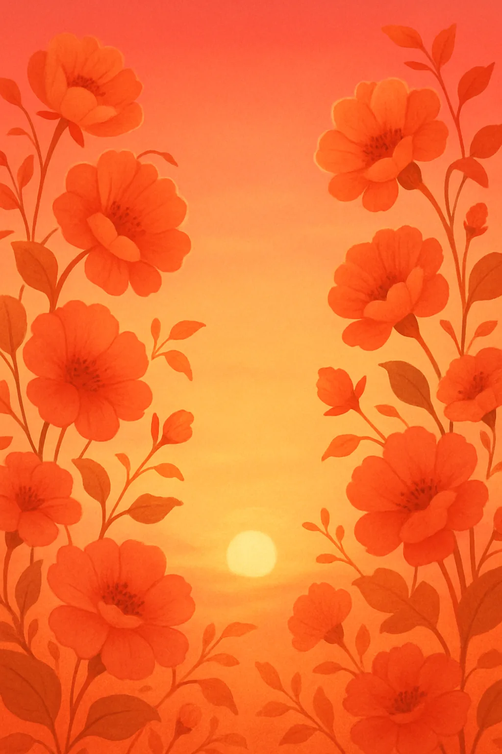 Tramonto Floreale